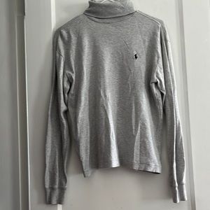 Polo Ralph Lauren grey turtleneck.